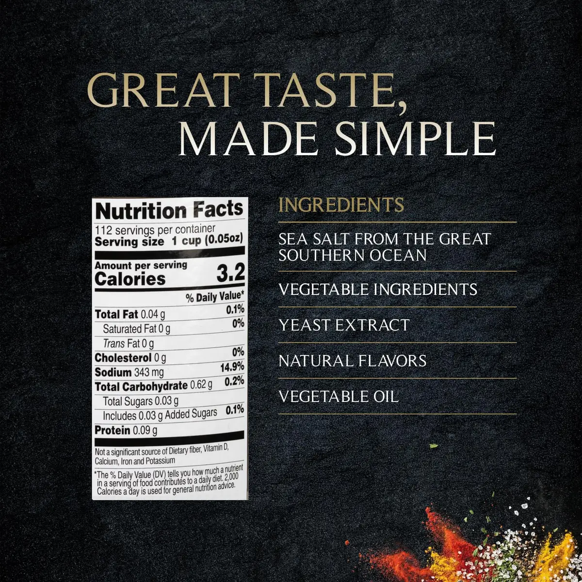 Massel Vegetable Style Bouillon Powder 2.27 kg (5.9 oz) | Certified Low FODMAP & Gluten Free - view 8