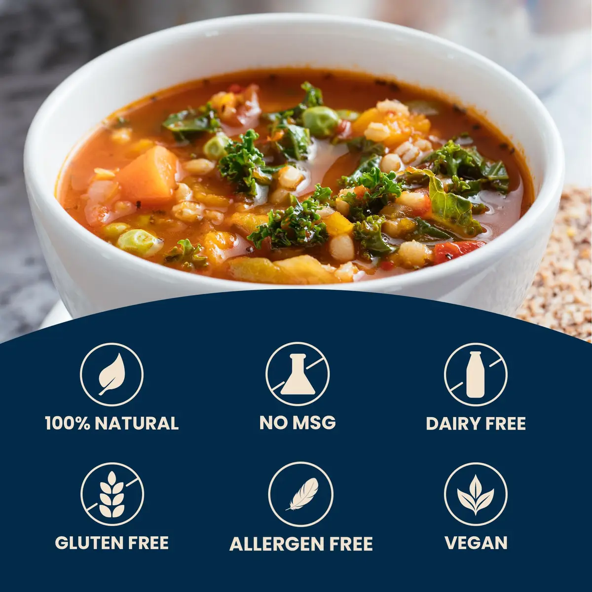 Massel Vegetable Style Bouillon Powder 2.27 kg (5.9 oz) | Certified Low FODMAP & Gluten Free - view 2