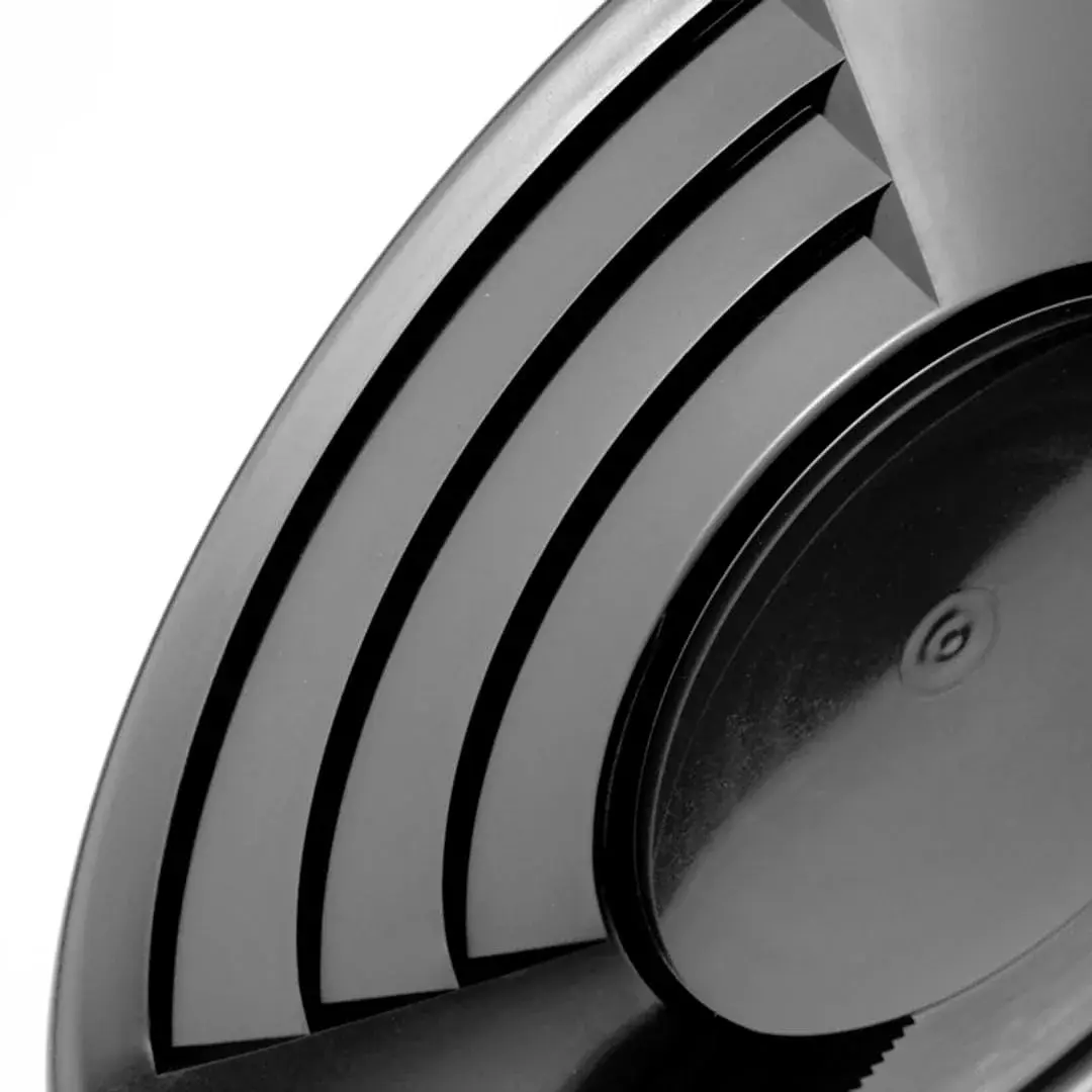 SE 14 Inch Black Plastic Gold Panning Pan with Dual Riffles | Lightweight & Durable - view 8