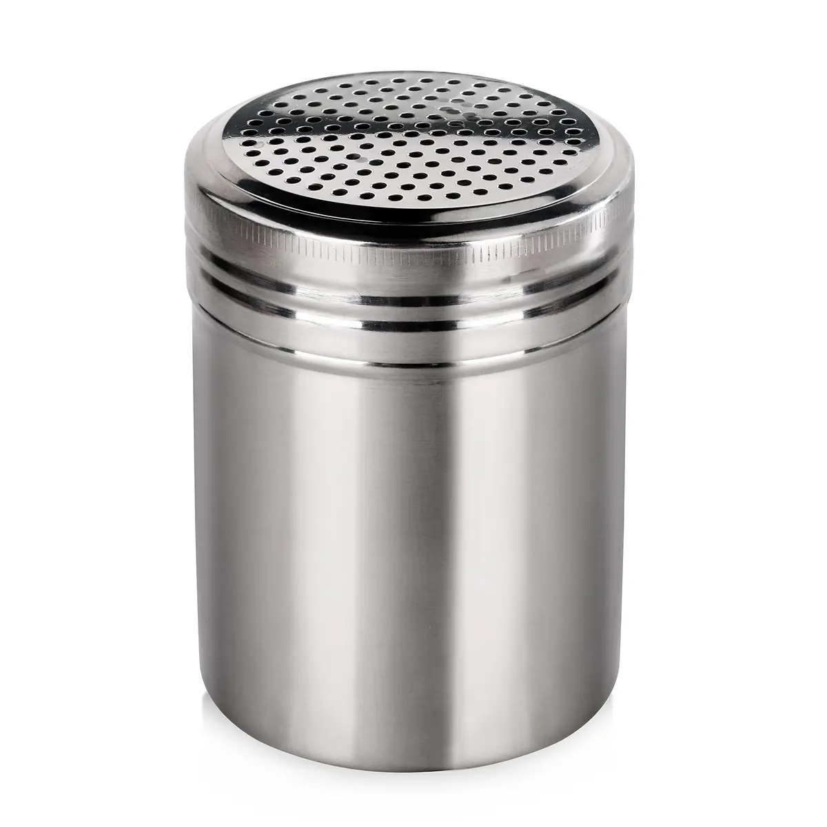 New Star Foodservice Stainless Steel Dredge Shaker 10 oz | Professional Kitchen Tool for Seasoning - view 2