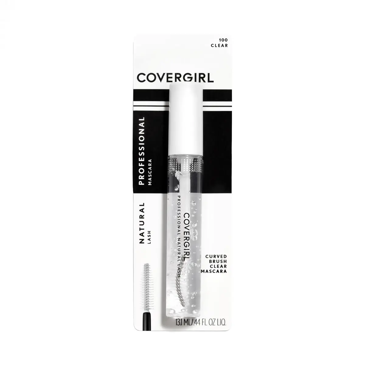 CoverGIRL Professional Natural Lash Mascara, Clear, 0.34 Fl Oz | Hypoallergenic, Washes Off Easily - main product image