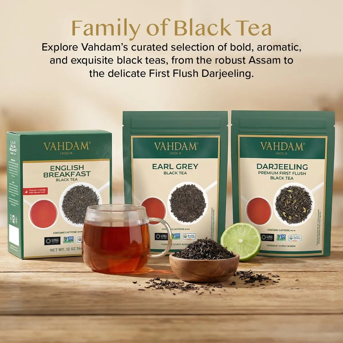 VAHDAM Assam CTC Black Tea Loose Leaf 12oz | Premium Indian Tea with Rich Flavor and High Caffeine - view 8