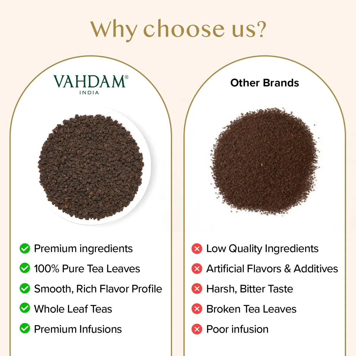 VAHDAM Assam CTC Black Tea Loose Leaf 12oz | Premium Indian Tea with Rich Flavor and High Caffeine - view 3