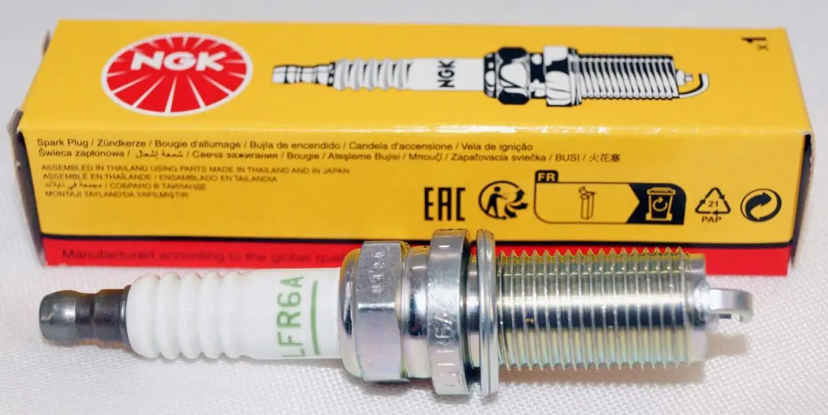 NGK LFR6A Spark Plugs (Set of 4) | OEM Equivalent for Cars & Trucks - view 2