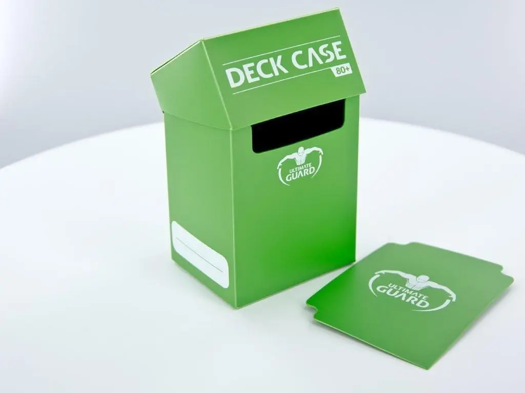 Ultimate Guard Deck Box (80 Cards) | Sturdy Green Card Storage for Collectible Cards - view 3