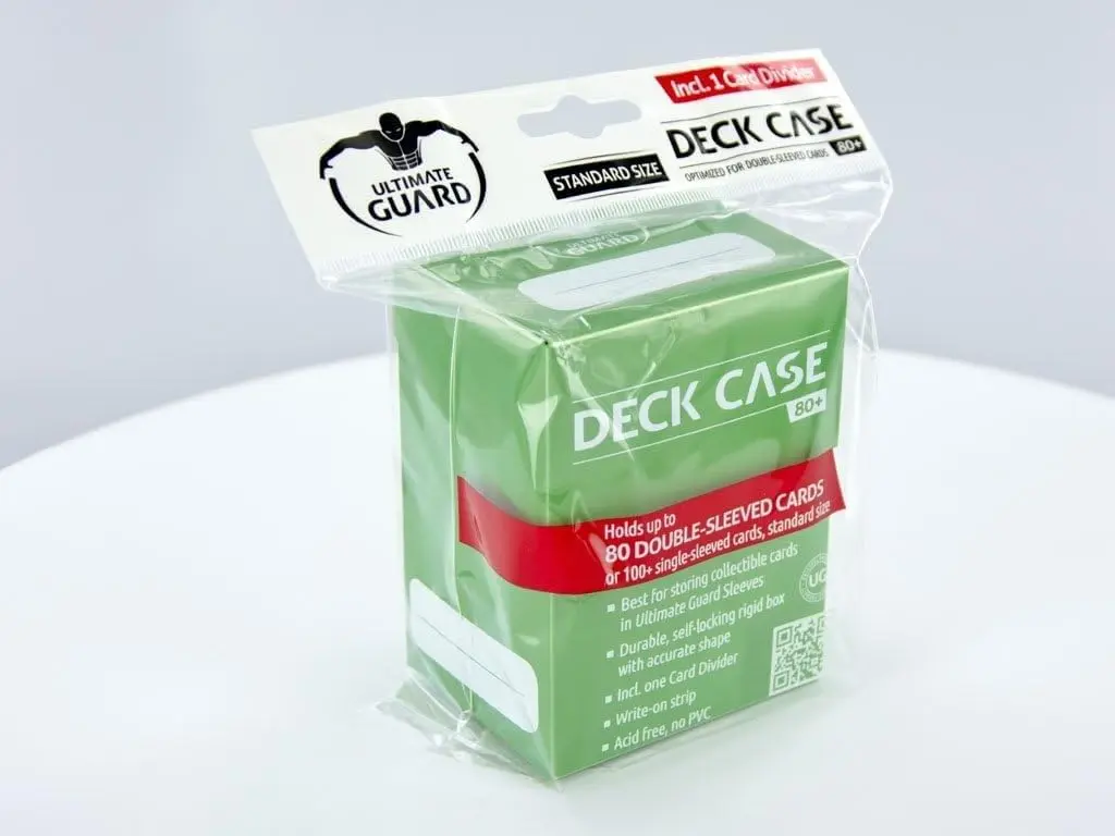 Ultimate Guard Deck Box (80 Cards) | Sturdy Green Card Storage for Collectible Cards - view 4