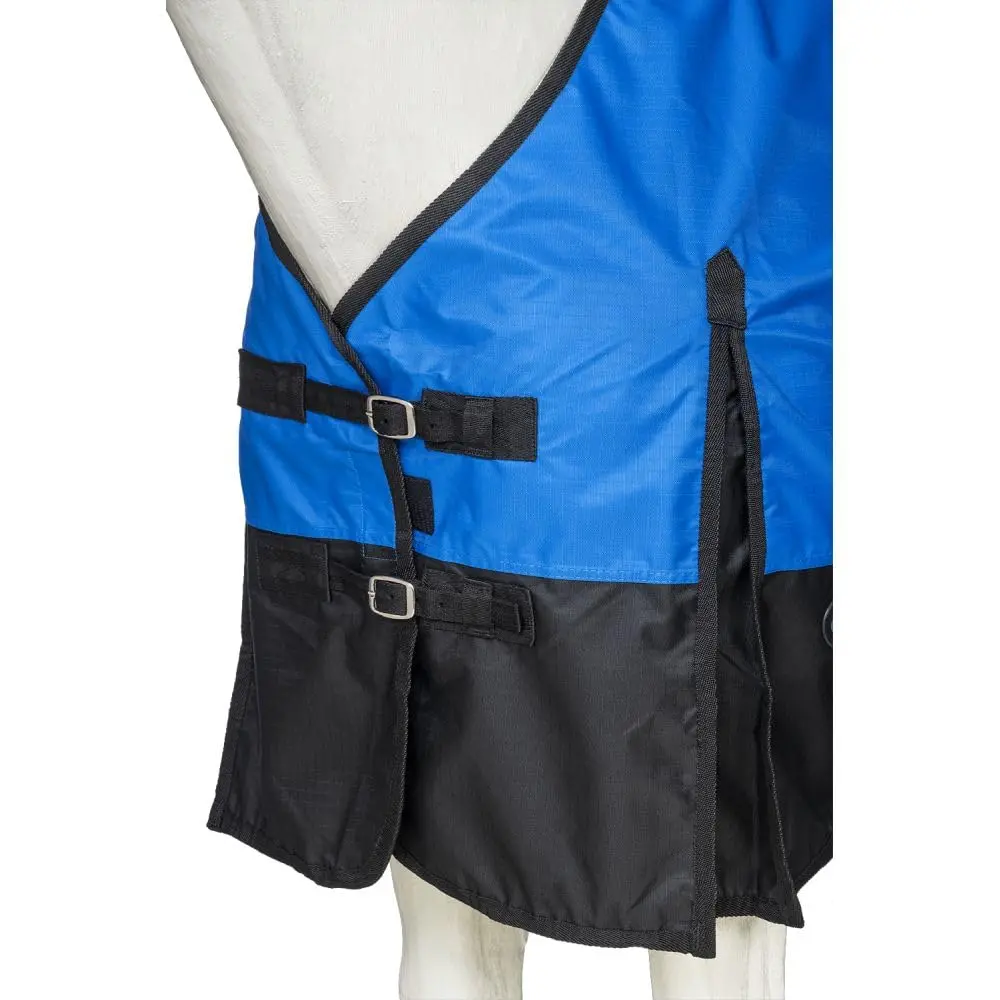 Tough1 600D Turnout Sheet - Royal Blue - 75" | Waterproof, Breathable Horse Sheet - view 2