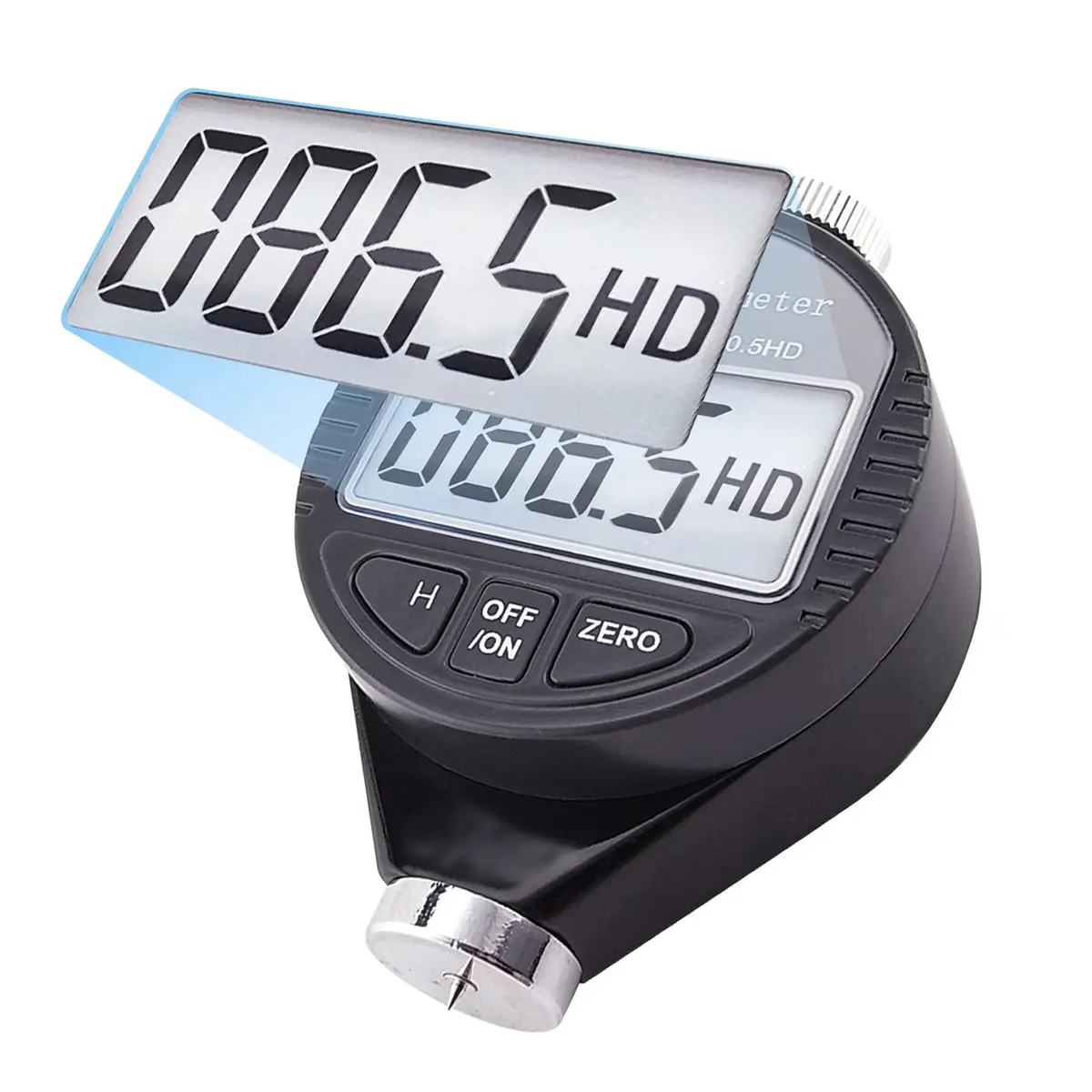 Gain Express Shore D Hardness Tester 87mm x 56mm x 25mm | Precise Digital Durometer for Rubber & Plastics - main product image