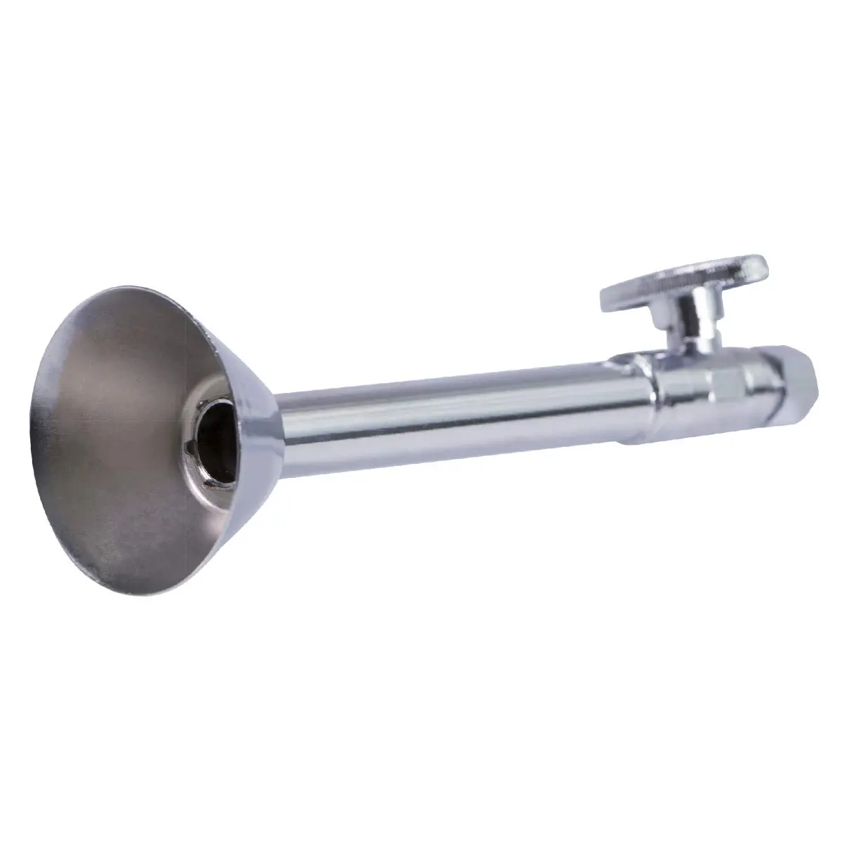 Midline Valve 84212PR-NL 1/2 in. Sweat x 3/8 in. Compression Straight Stop Valve with 5" Extension Tube | Lead-Free Brass Construction - view 2