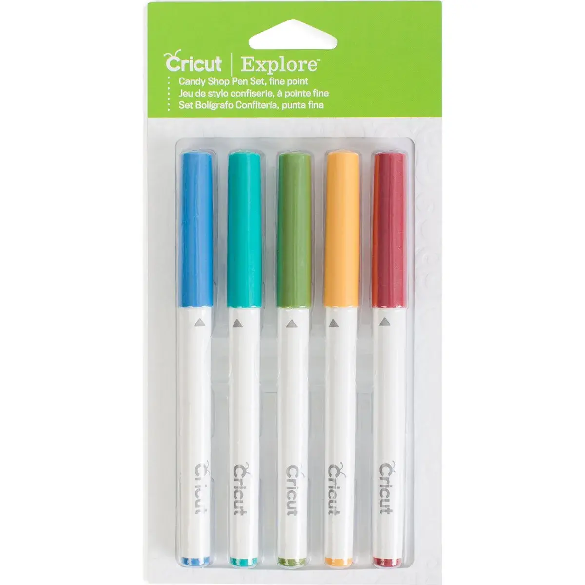 Cricut Pen Set, Candy Shop | Fine Point Water-Based Pens for Cricut Explore Machines (5 Count, Multicolor) - main product image