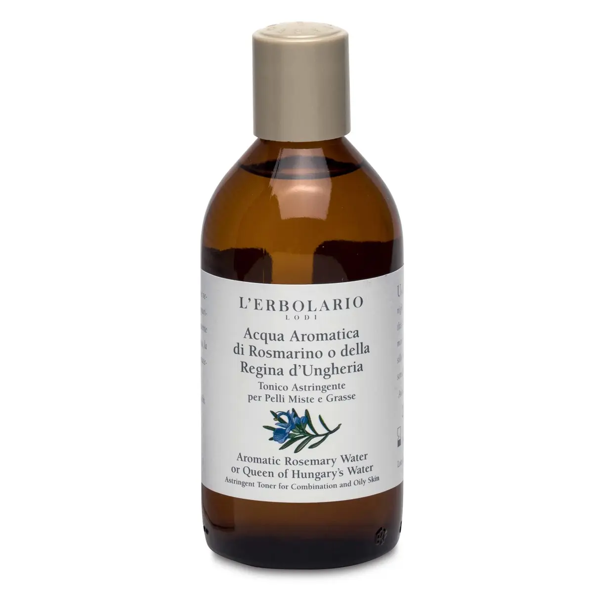L'Erbolario Aromatic Rosemary Water - Toner for Oily & Combination Skin - 6.7 oz | Moisturizes & Removes Impurities - main product image