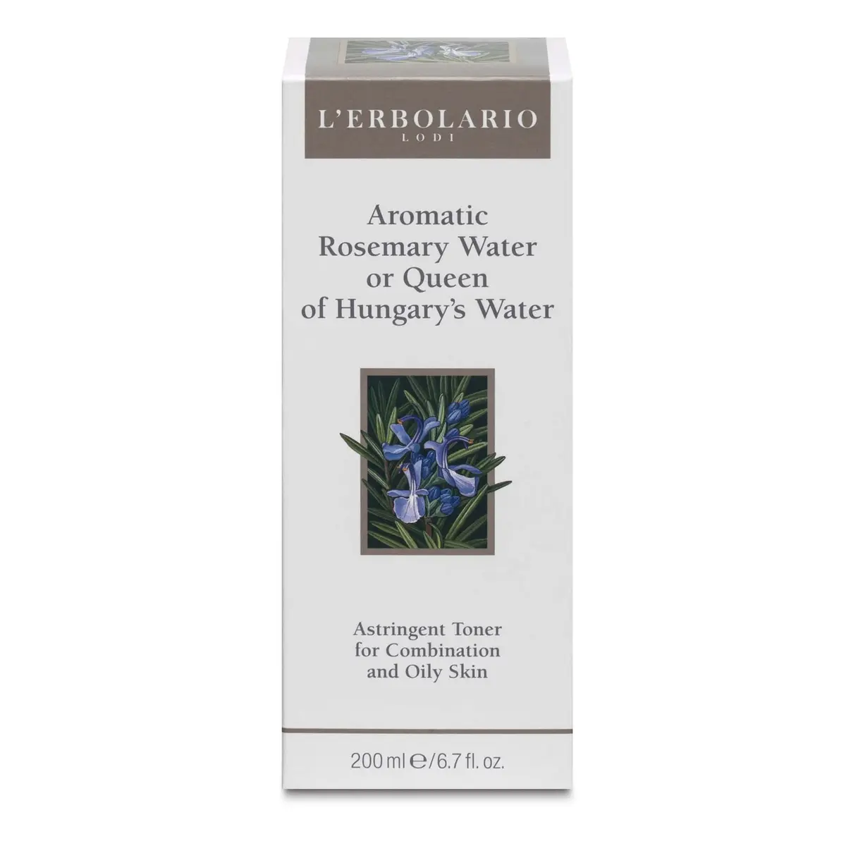 L'Erbolario Aromatic Rosemary Water - Toner for Oily & Combination Skin - 6.7 oz | Moisturizes & Removes Impurities - view 4