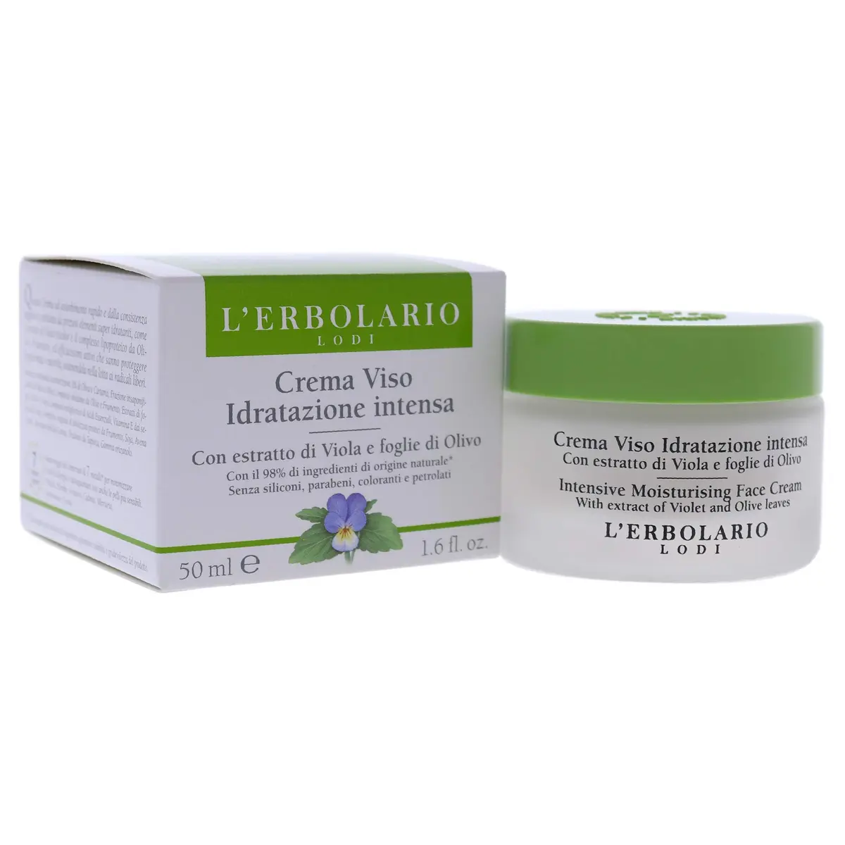 L'Erbolario Intensive Moisturizing Face Cream 1.6 oz | Deep Hydration & Protection for All Skin Types - view 3