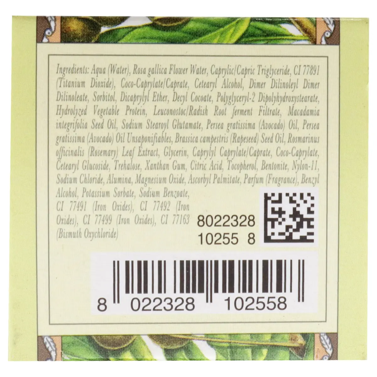 L'Erbolario Tinted Cream Hazelnut Hue 47ml (1.6 oz) | Natural Coverage & Hydration - view 6