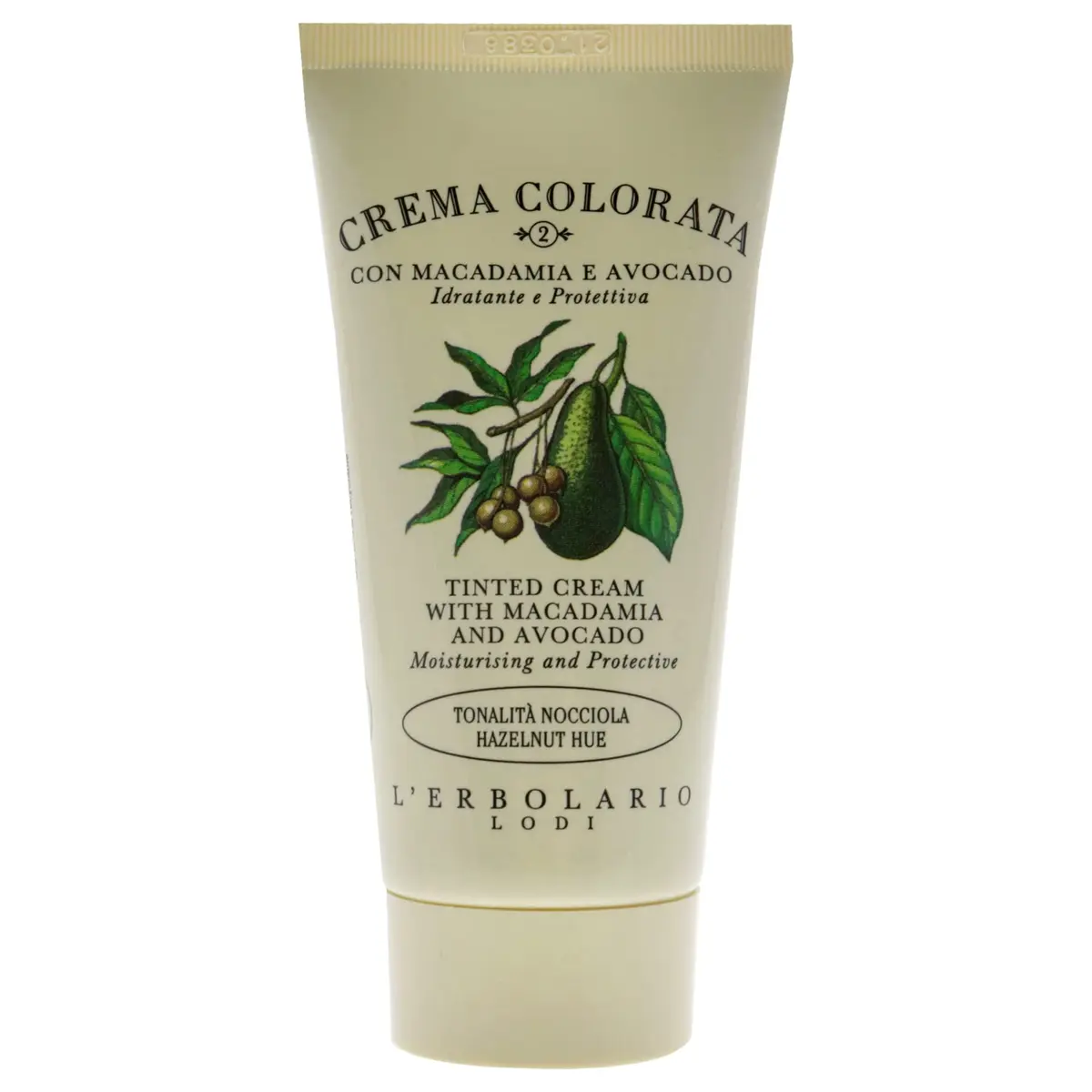 L'Erbolario Tinted Cream Hazelnut Hue 47ml (1.6 oz) | Natural Coverage & Hydration - view 2