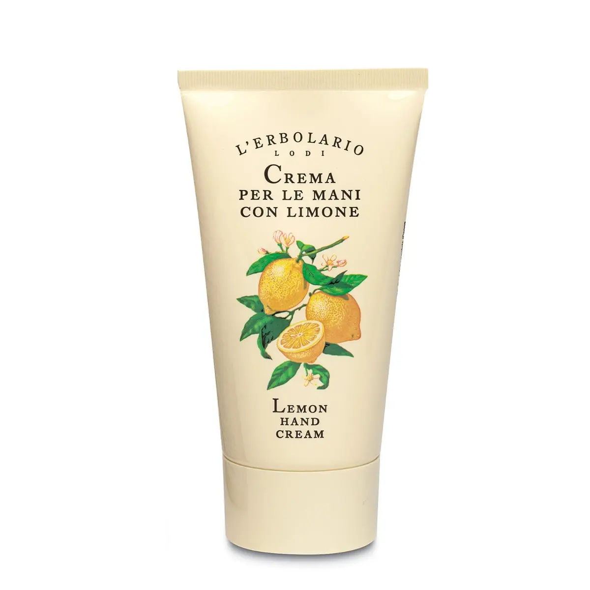 L'Erbolario Lemon Hand Cream - 2.5 oz | Hydrating, Refreshing & Protective Hand Lotion - main product image