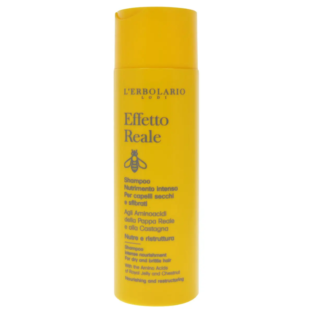 L'Erbolario Effetto Reale Intense Nourishment Shampoo – Clarifying for Dry & Brittle Hair – Unisex, 6.7 oz | Deep Nourishing & Hydrating - view 2