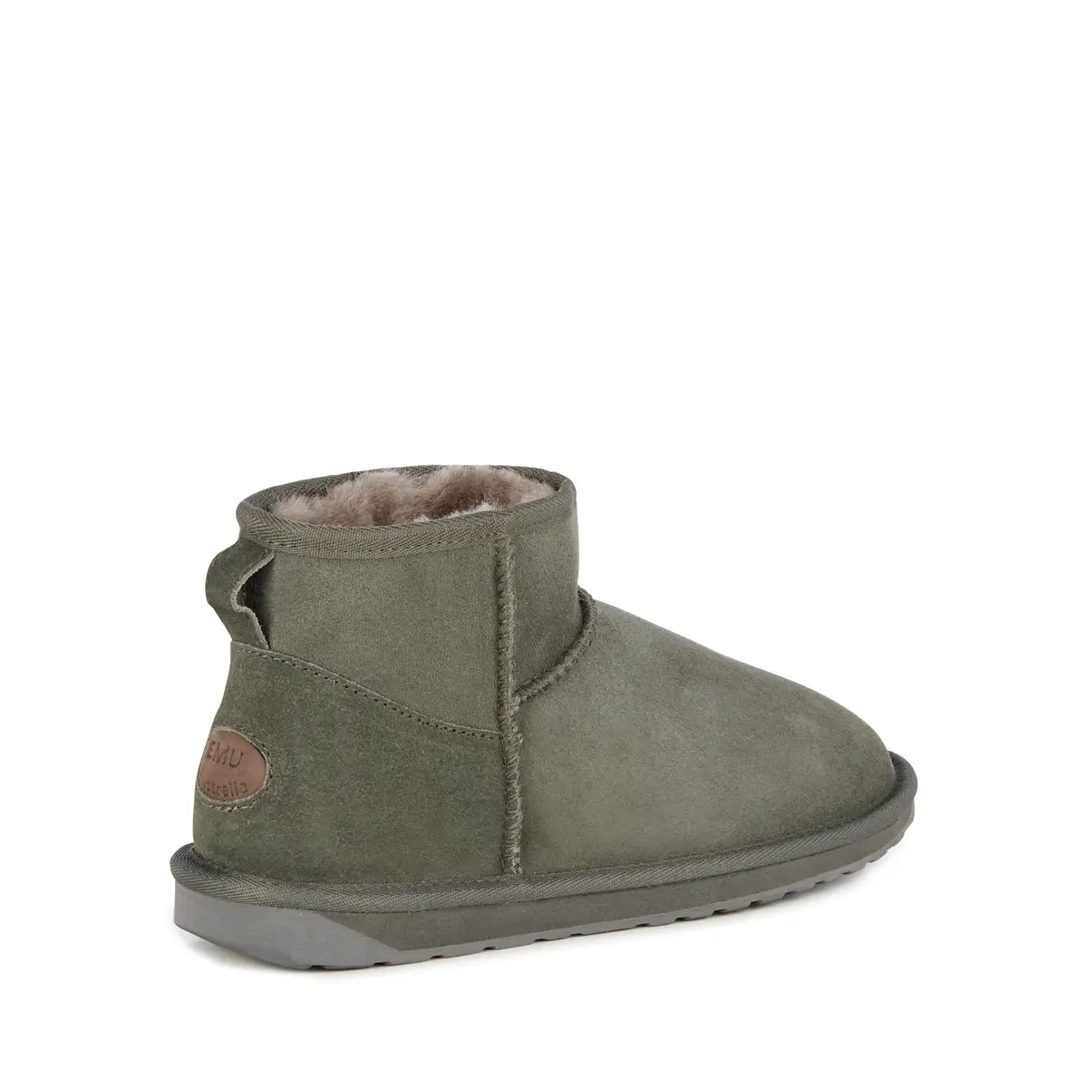 EMU Stinger Micro Womens Boot, Charcoal, US 8 | Water-Resistant Sheepskin Comfort - view 4