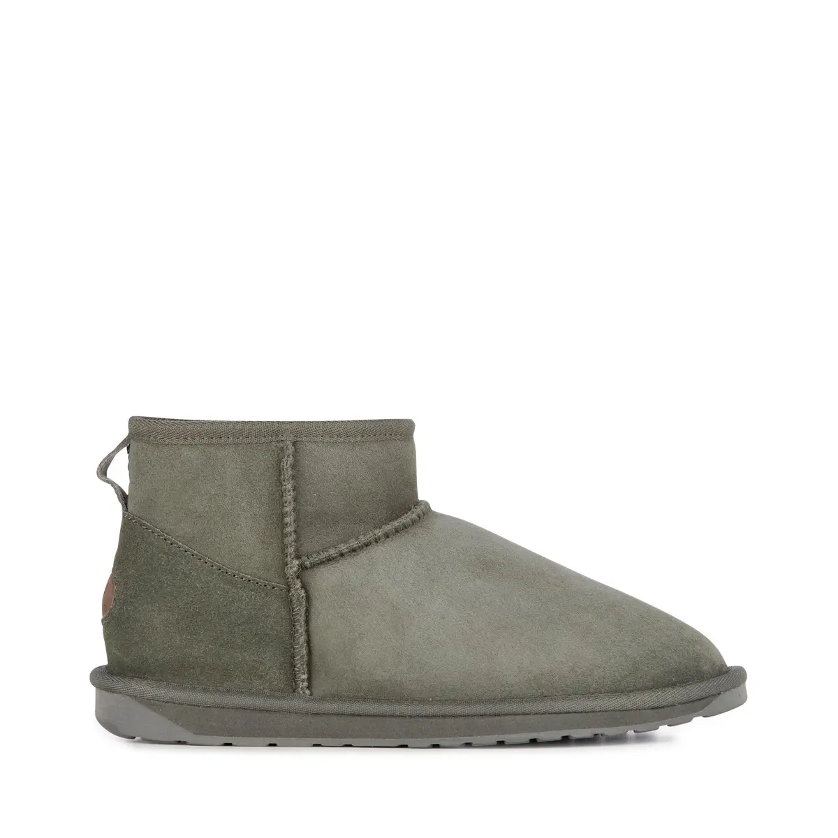 EMU Stinger Micro Womens Boot, Charcoal, US 8 | Water-Resistant Sheepskin Comfort - main product image