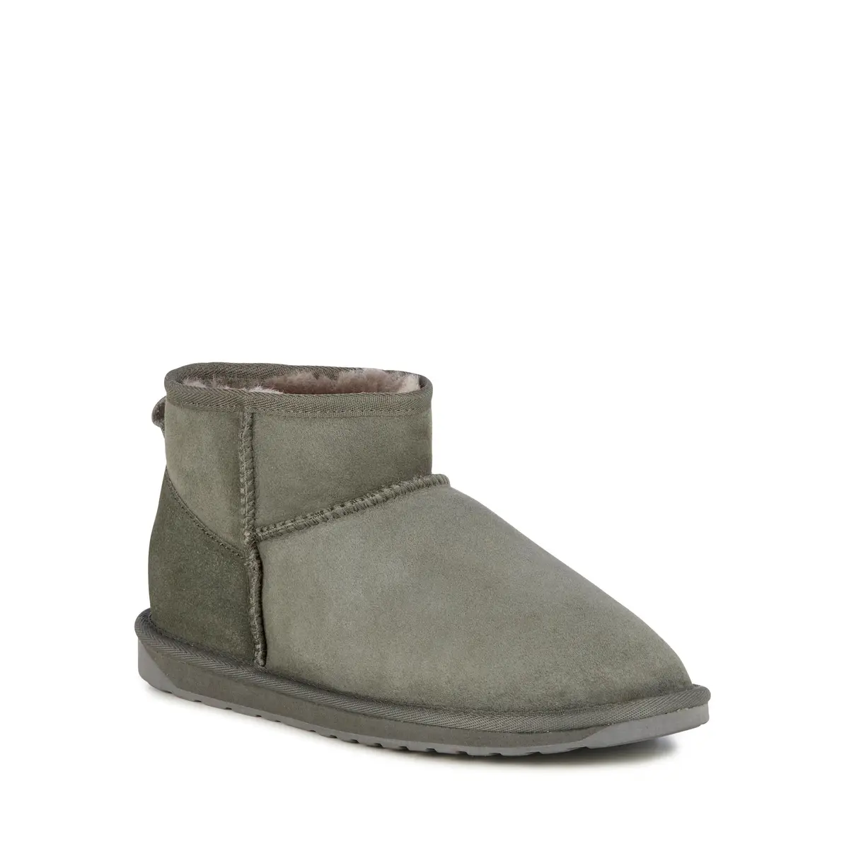 EMU Stinger Micro Womens Boot, Charcoal, US 8 | Water-Resistant Sheepskin Comfort - view 3