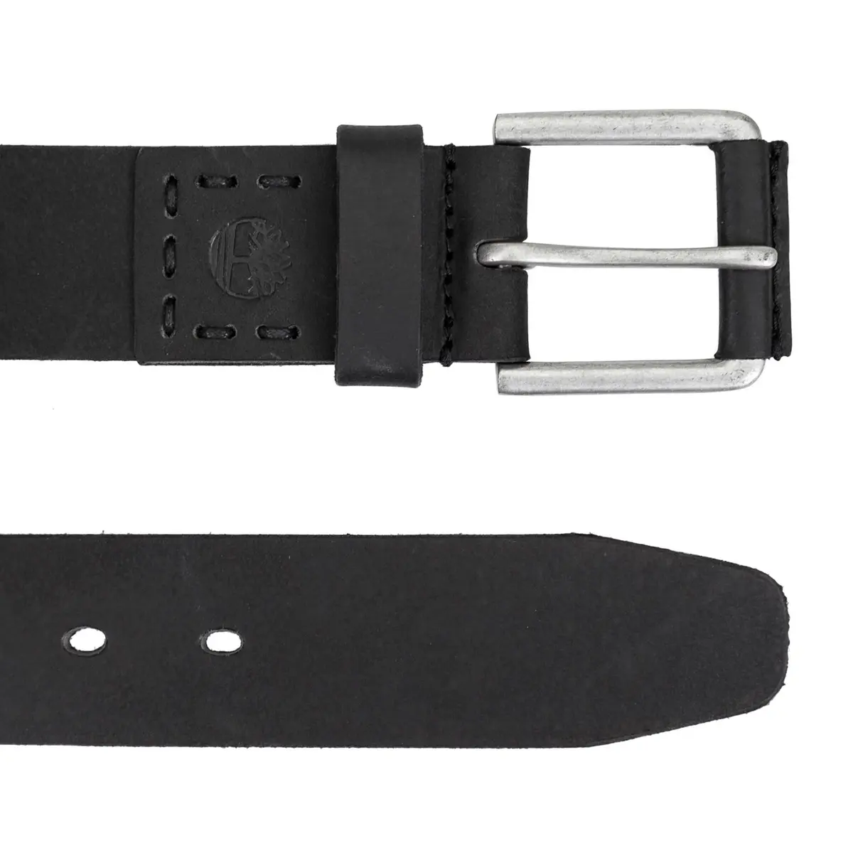 Timberland Men 40mm Pull Up Leather Belt, Black, 36 | Classic Casual Leather Belt for Men - view 2