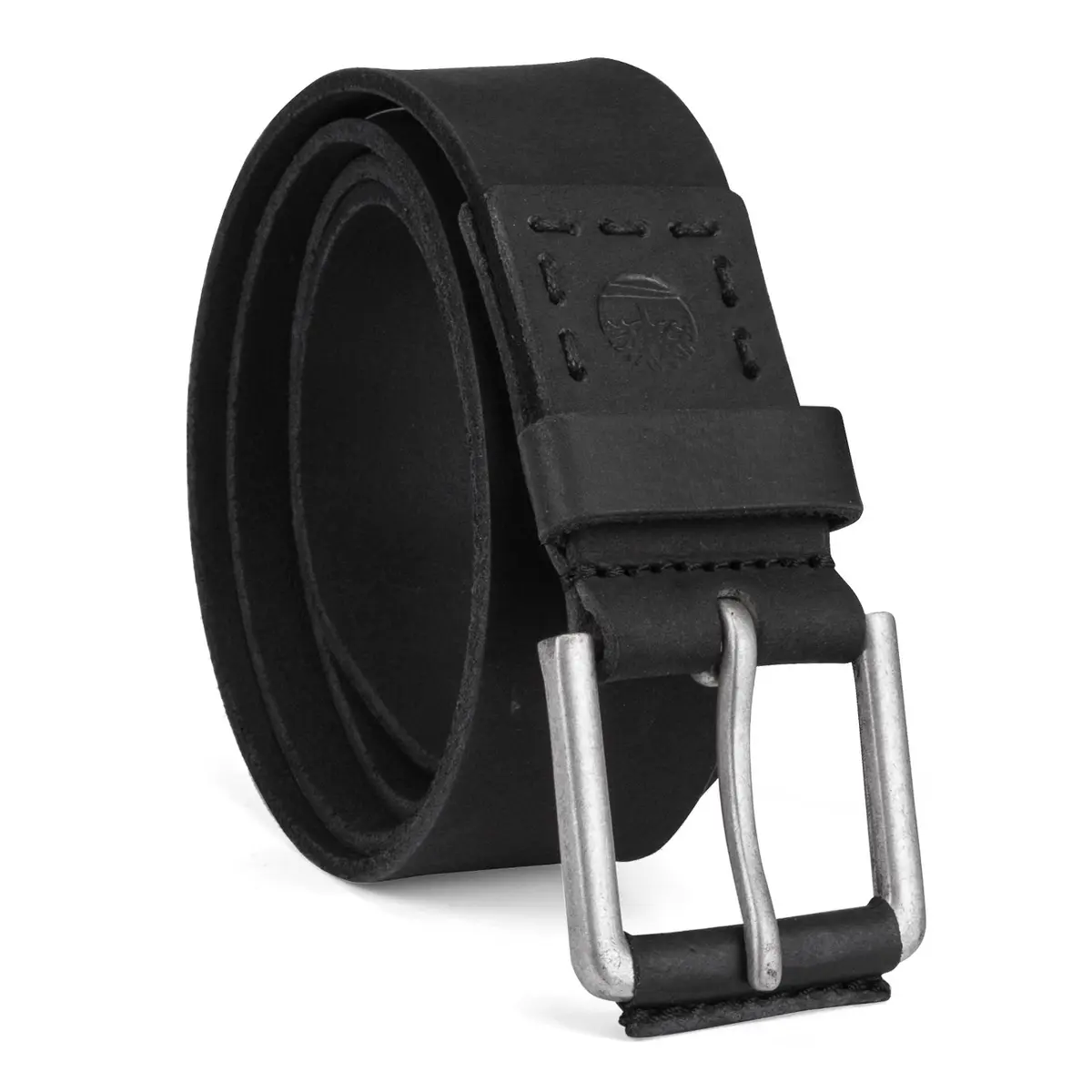 Timberland Men's 40mm Pull Up Leather Belt, Black, 40 (101.6 cm / 40 in) | Genuine Leather Belt for Jeans & Dress - main product image