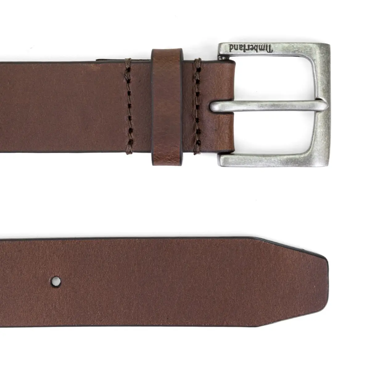 Timberland Men's Classic Leather Jean Belt 1.4 Inches Wide, Brown, 42 | Versatile Casual & Dress Belt - view 2