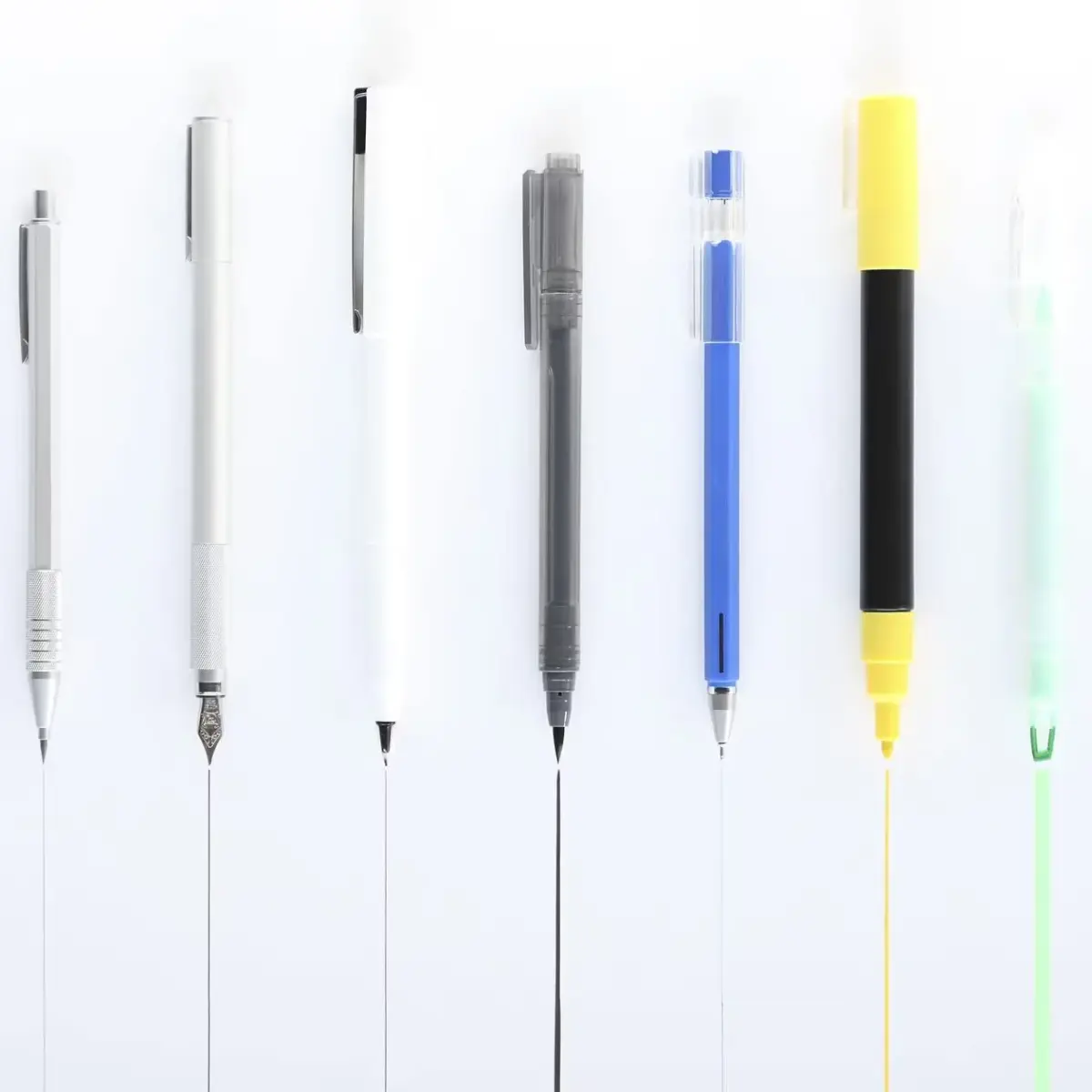 MUJI Aluminum Fountain Pen Black Ink | Smooth Writing Instrument - view 2