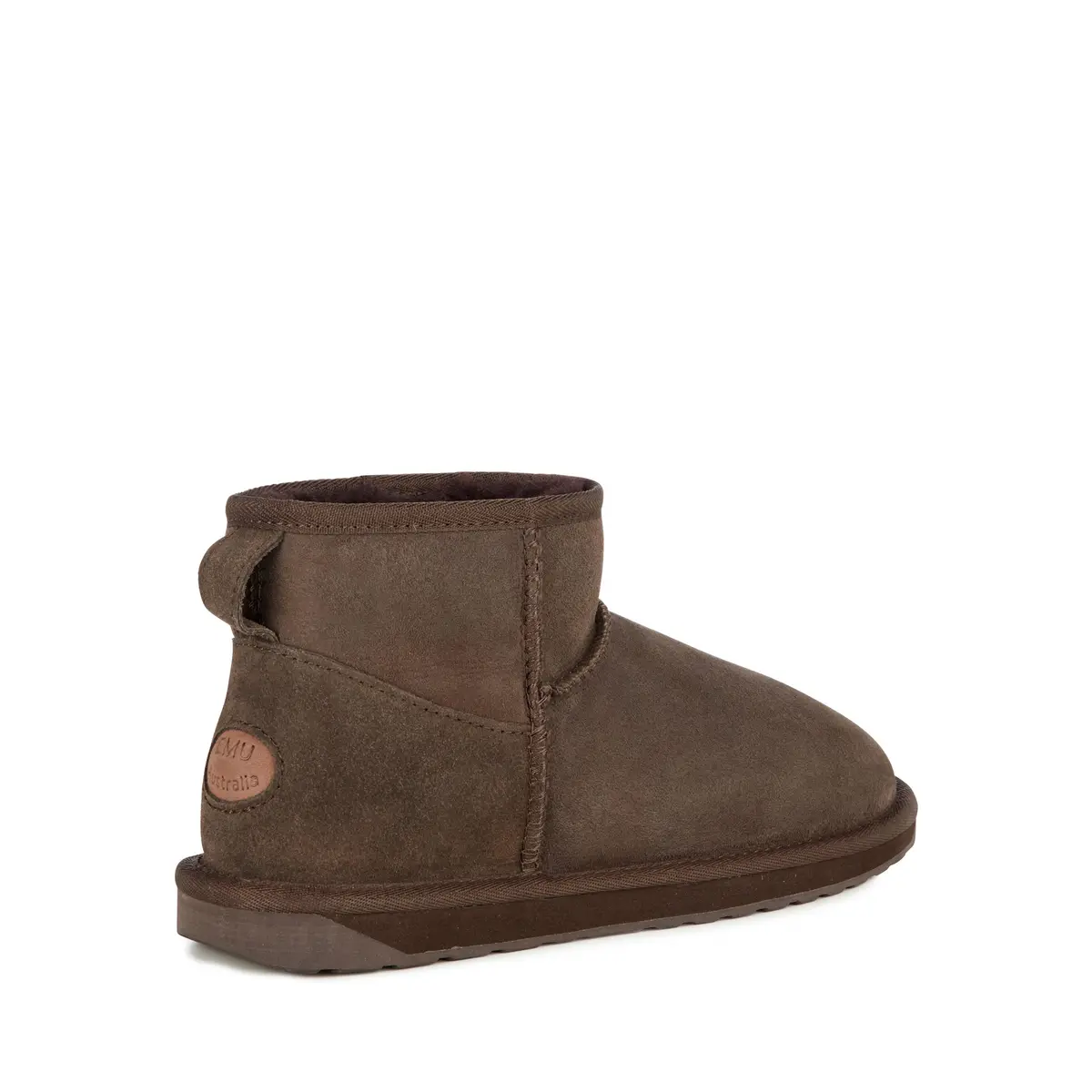 EMU Stinger Micro Womens Ankle Boot, Chocolate | Water-Resistant Sheepskin, US 11 - view 6