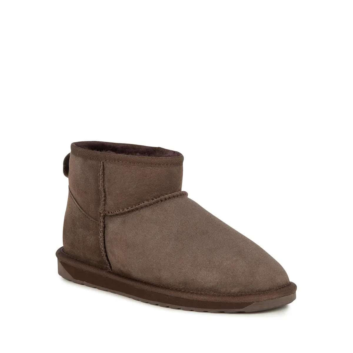 EMU Stinger Micro Womens Ankle Boot, Chocolate | Water-Resistant Sheepskin, US 11 - view 5