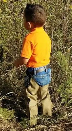 Crack Shot Child-Youth-Teen Snake Chapz FP, Khaki Tan, Youth Small | Special NASA Polymer, Unisex Kids - view 4