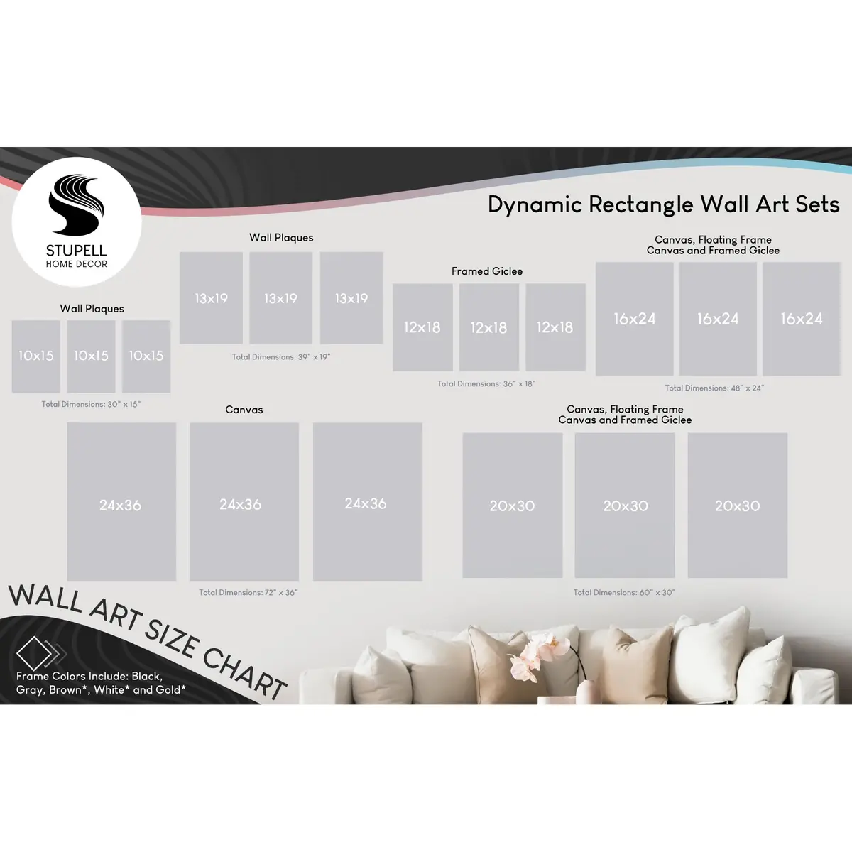 Stupell Industries 3pc Wall Plaque Art Set | Nursery Wall Decor, Made in USA - view 2