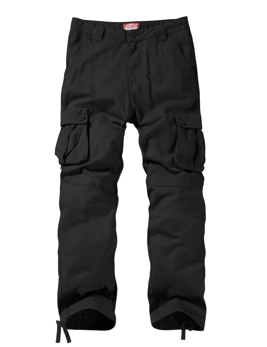 Match Men's Casual Wild Cargo Pants 38 | Classic Straight Fit for Outdoors & Work - view 5