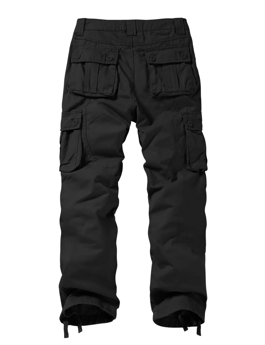 Match Men's Casual Wild Cargo Pants 38 | Classic Straight Fit for Outdoors & Work - view 6