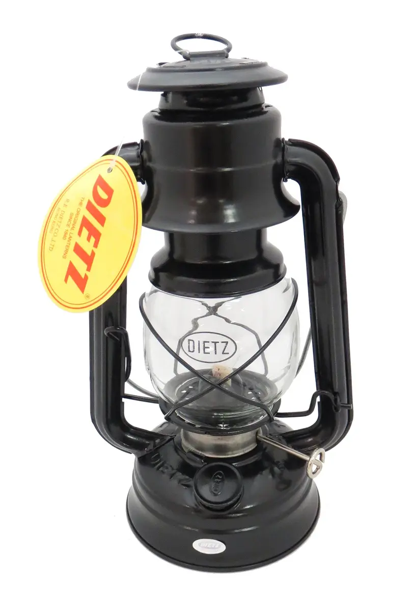Dietz #76 Original Oil Burning Lantern (Black) | Classic 10" Oil Lantern with 11-Hour Burn Time - main product image