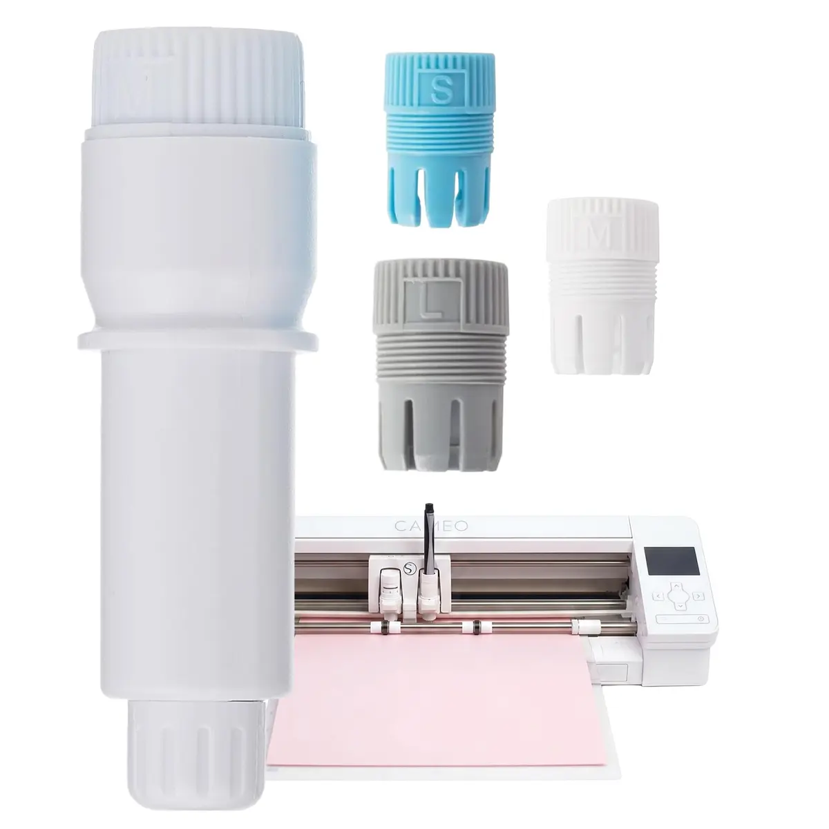 Silhouette America Pen Holder 2 with 3 Threaded Adapters | Compatible with Silhouette Cameo - main product image