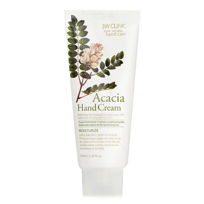 3W Clinic Hand Cream Acacia 100ml (3.38 Fl Oz) | Hydrating & Non-Sticky Formula - view 4