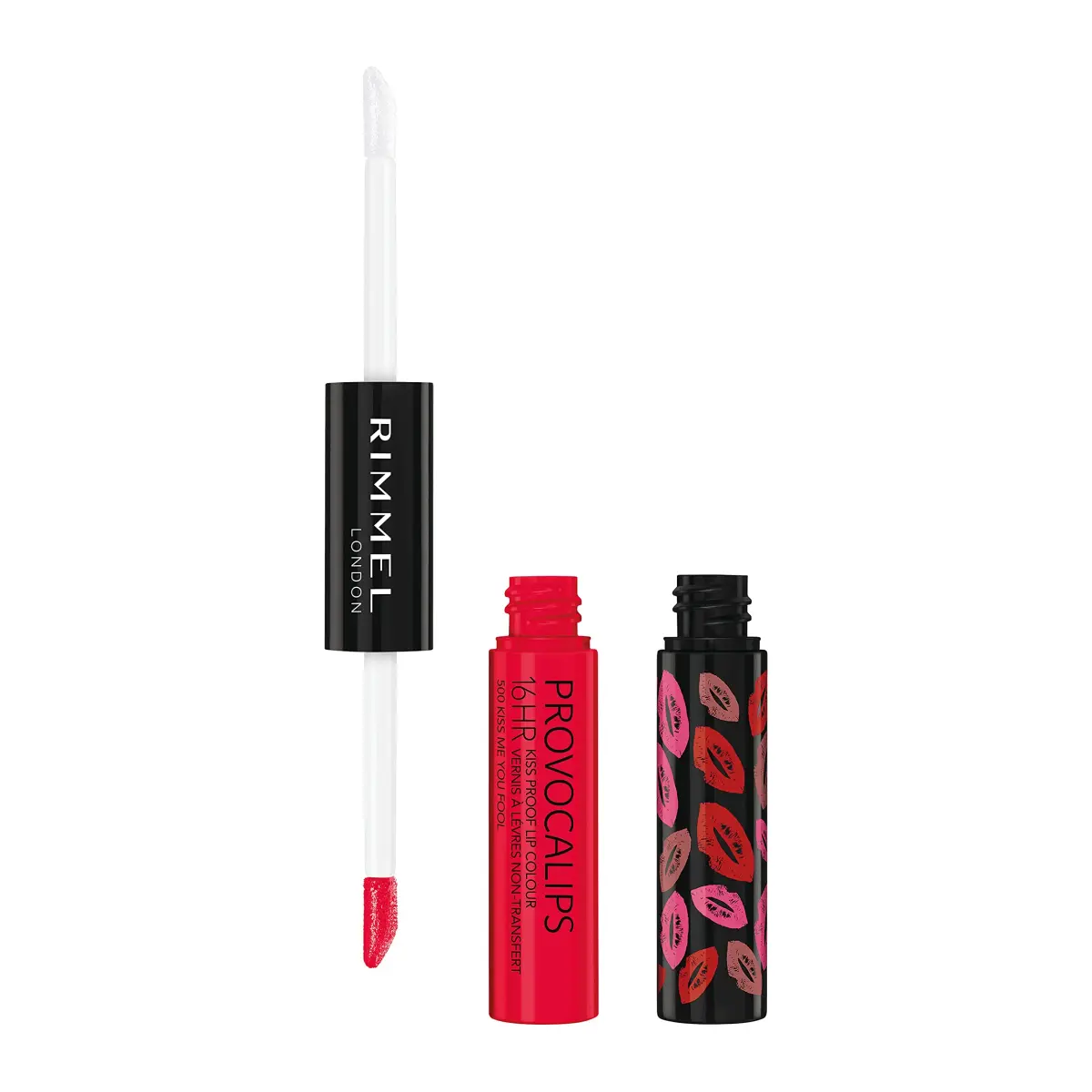 Rimmel London Provocalips 16hr Kiss-Proof Lip Color 500 Kiss Me You Fool, 4ml (0.14 fl.oz) | Long-Lasting Matte Finish - main product image
