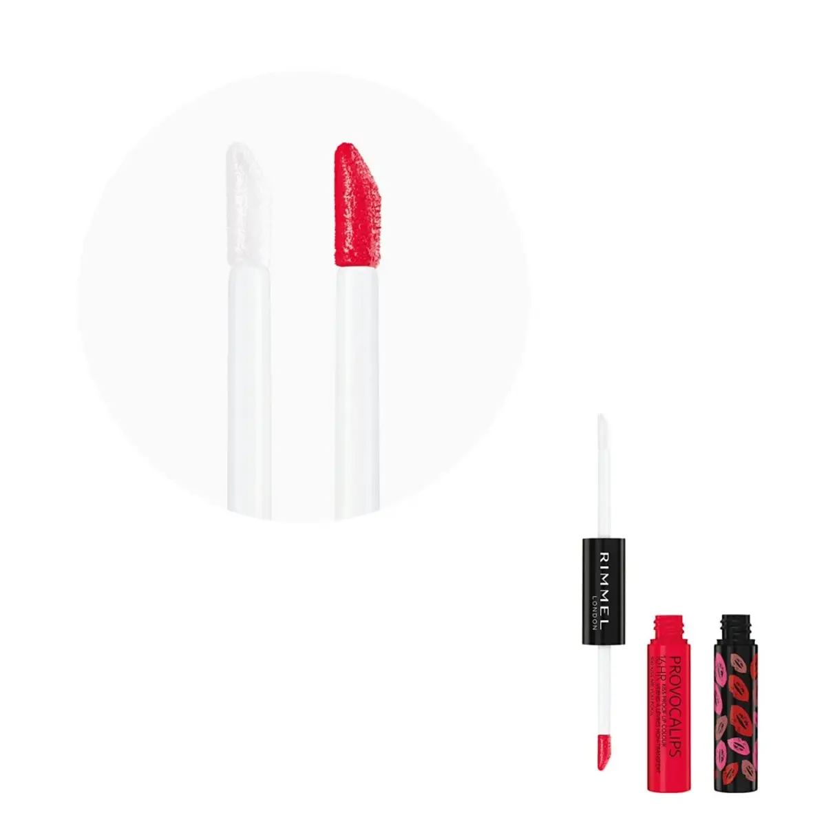 Rimmel London Provocalips 16hr Kiss-Proof Lip Color 500 Kiss Me You Fool, 4ml (0.14 fl.oz) | Long-Lasting Matte Finish - view 5