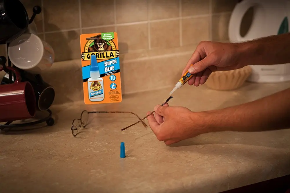 Gorilla Super Glue Tube, 3 Gram (0.11 Fl Oz) | Impact-Tough Cyanoacrylate Adhesive - view 3