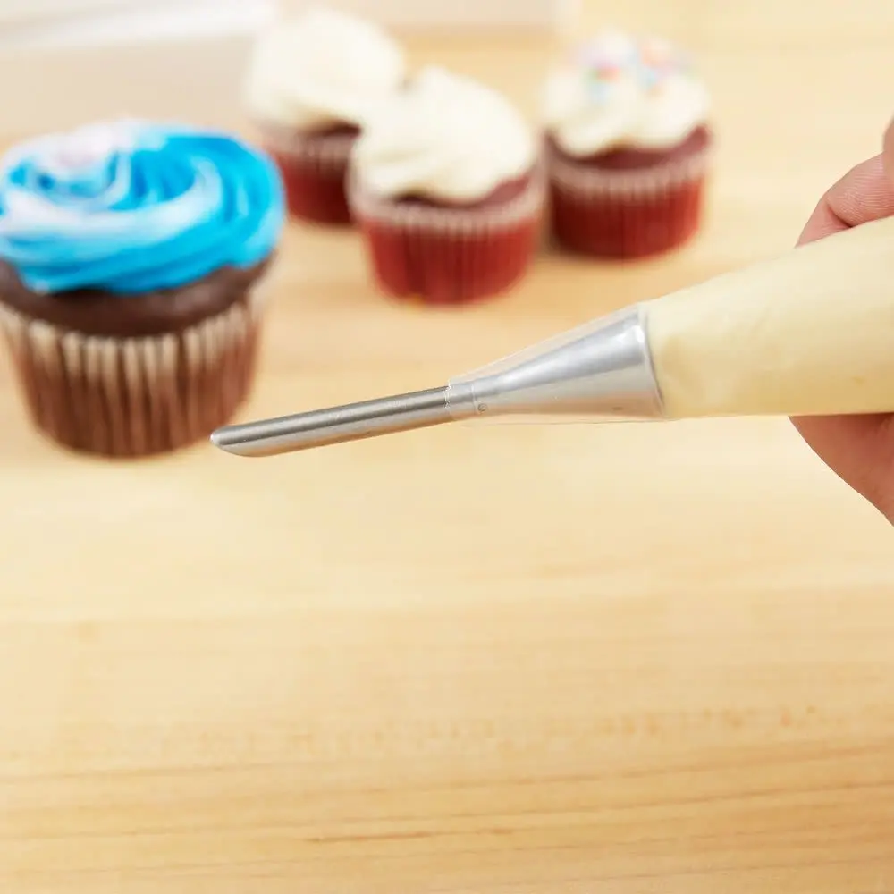 Ateco 230 2 7/8" Bismark Metal Piping Tip | Stainless Steel Pastry Filling Nozzle - view 6