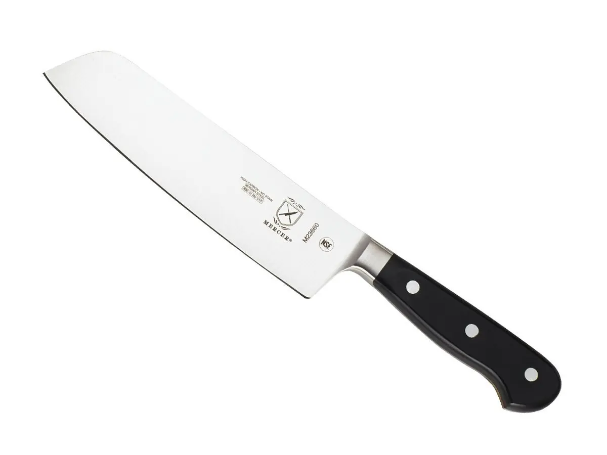 Mercer Culinary Renaissance 7-Inch Nakiri Vegatable Knife | Precision Forged German Steel - main product image