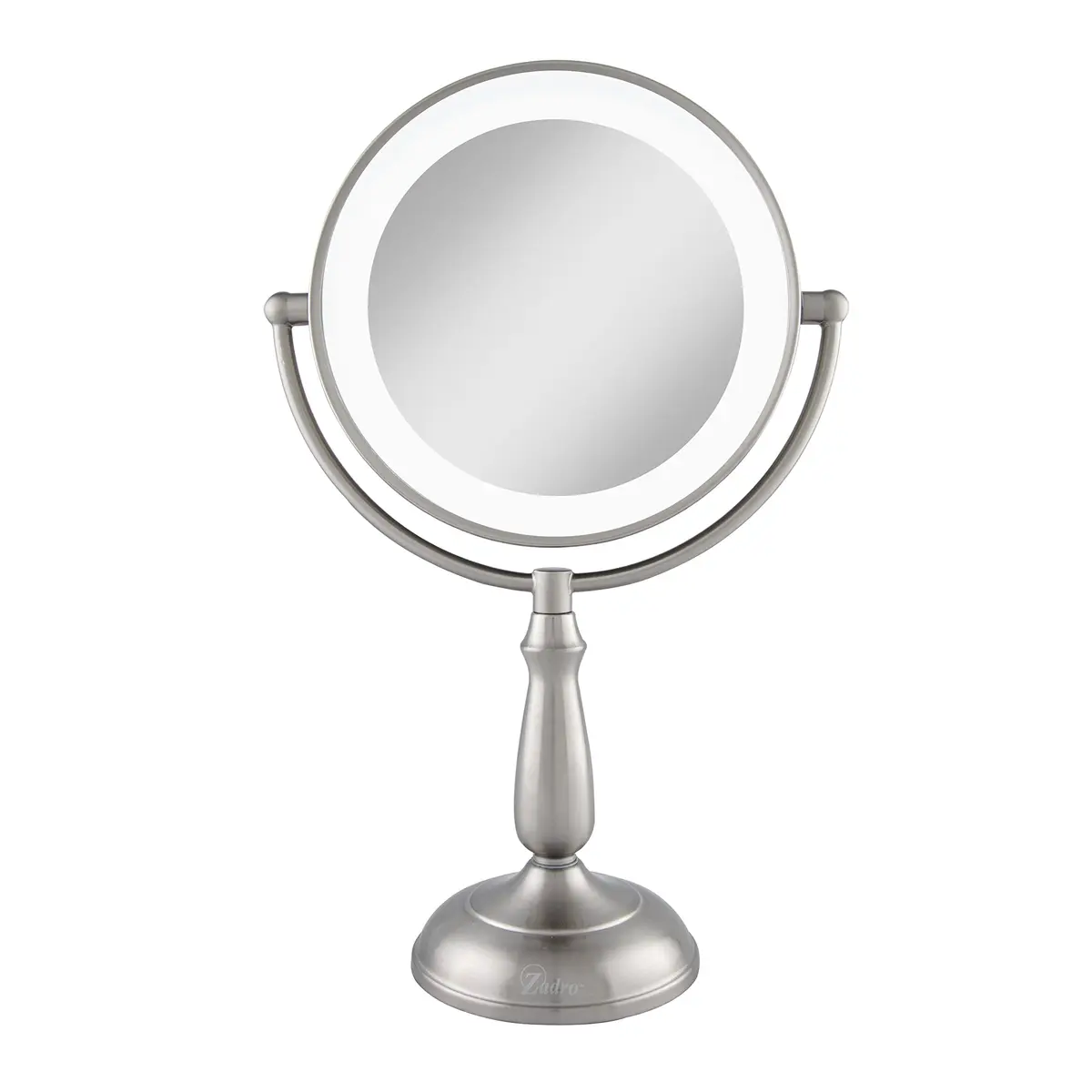 Zadro 11" Makeup Mirror with Lights and Magnification | Dimmable Touch LED Lighted Mirror with 10X Magnification - main product image