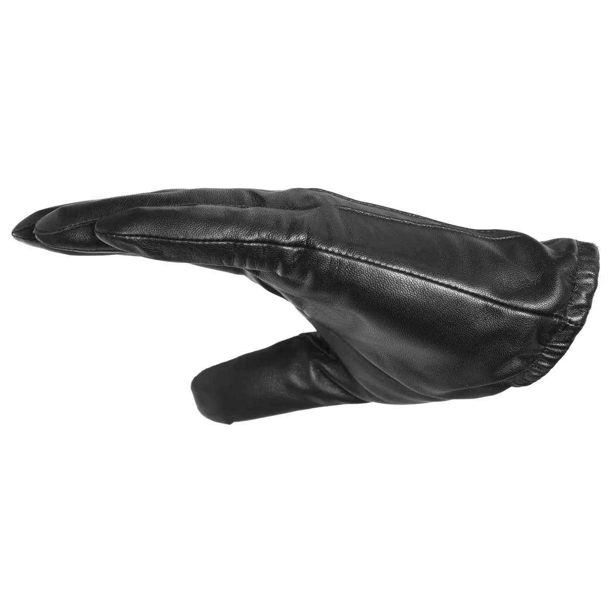 Pratt and Hart Grenadier SmartTek Black Sheepskin Leather Gloves_S | Thermal Sheepskin Gloves for Men - view 5