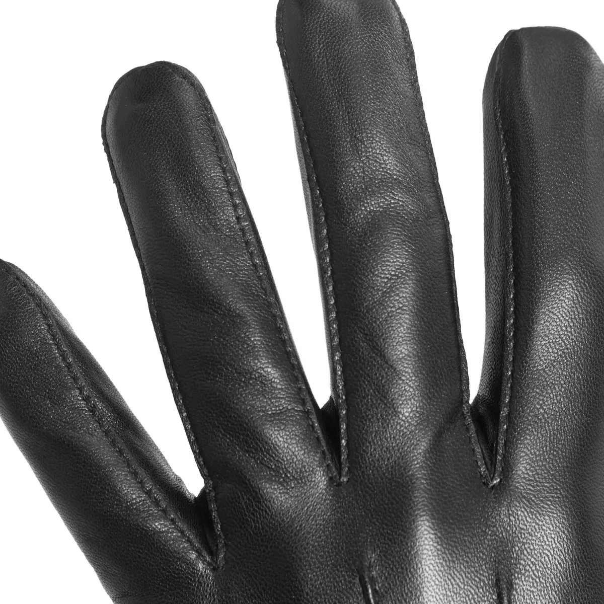 Pratt and Hart Grenadier SmartTek Black Sheepskin Leather Gloves 2XL | Thermal Sheepskin Gloves for Men - view 4