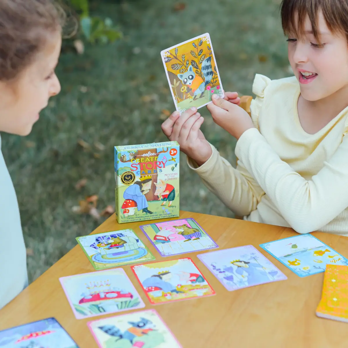 eeBoo Mystery in The Forest Create a Story Pre-Literacy Cards 36 Cards | Develops Imagination & Storytelling Skills - view 4