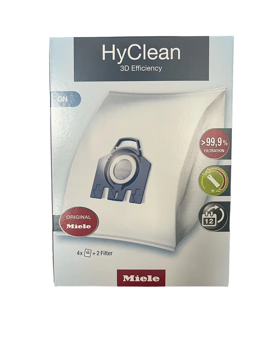 Miele Original AirClean 3D Efficiency GN Vacuum Cleaner Bags | Filters Over 99.9% Dust, Longer Service Life - view 3