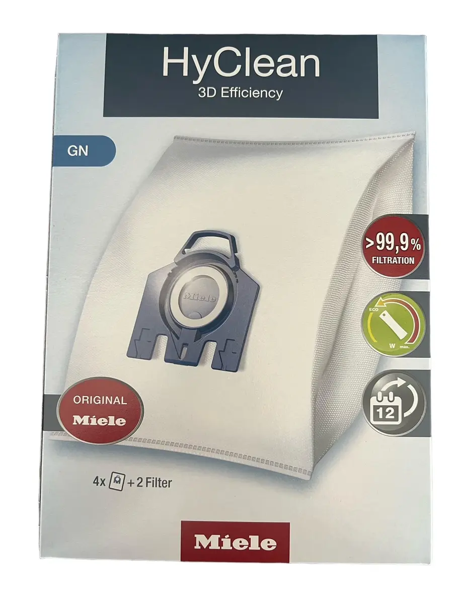 Miele Original AirClean 3D Efficiency GN Vacuum Cleaner Bags | Filters Over 99.9% Dust, Longer Service Life - view 4