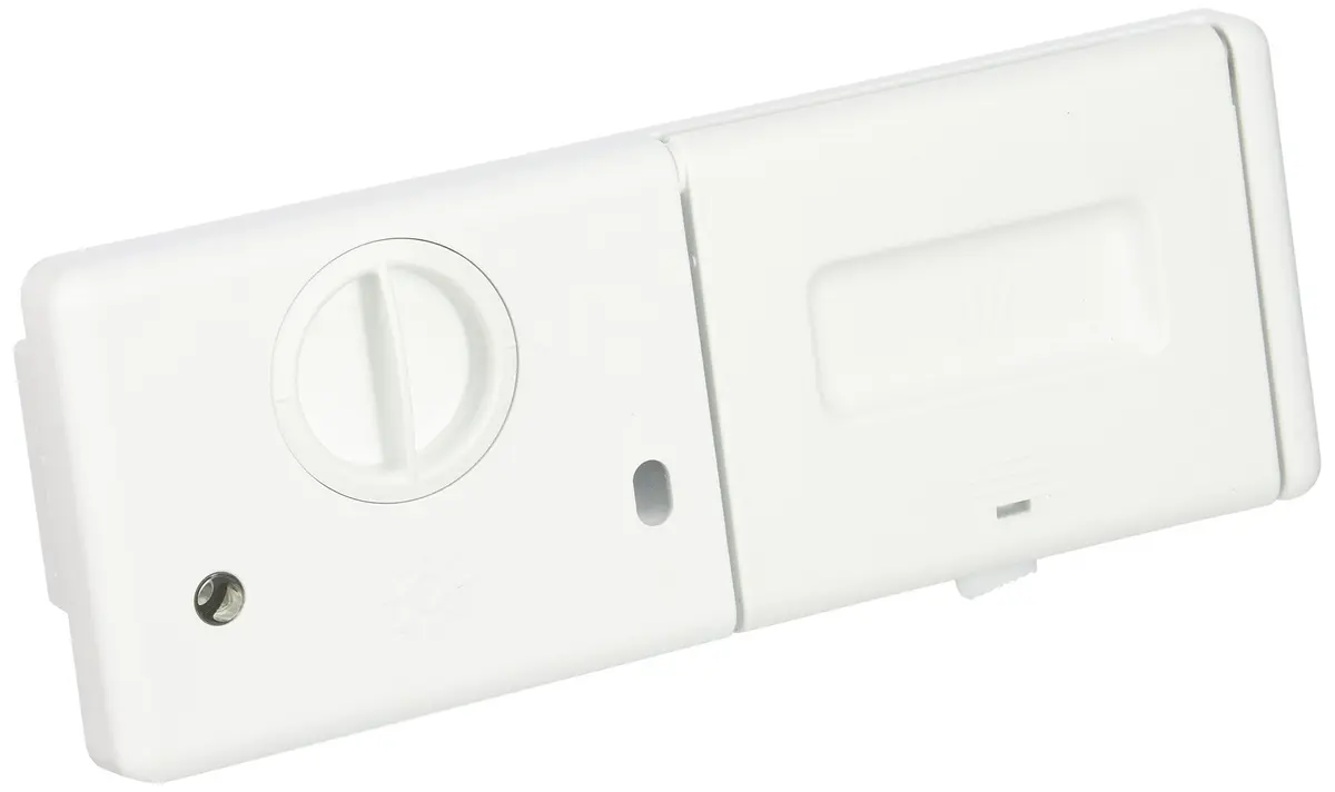 GE WD12X10174 Dishwasher Dispenser | Genuine Replacement Part, White, 120V - main product image