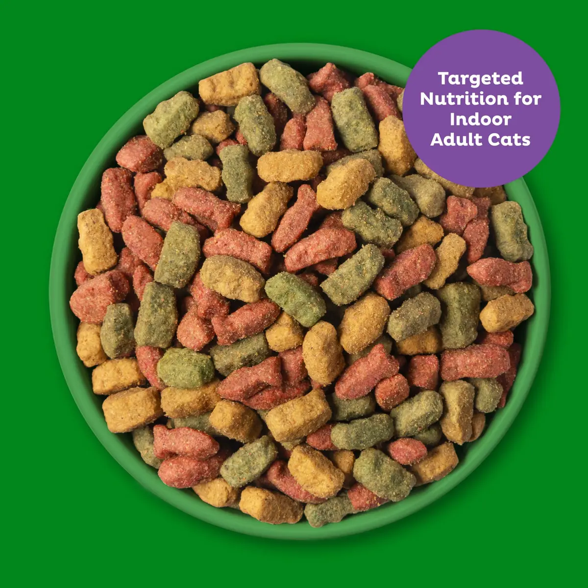9Lives Indoor Essentials Dry Cat Food with Chicken & Salmon | Supports Indoor Cat Wellness & Easy Cleanup - view 4